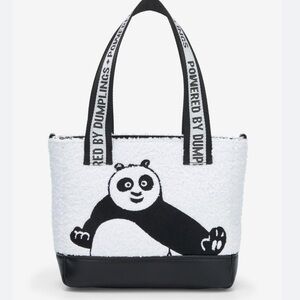 Loungefly Kung Fu Panda Po Sherpa mini Tote Hard Tag New!